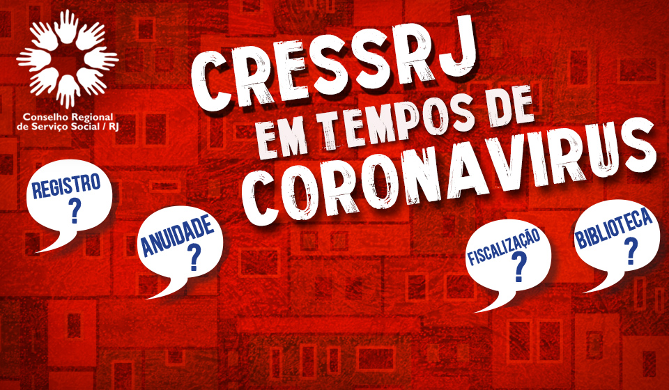 📣 O CRESS/RJ promoverá no próximo - Cress Rio de Janeiro