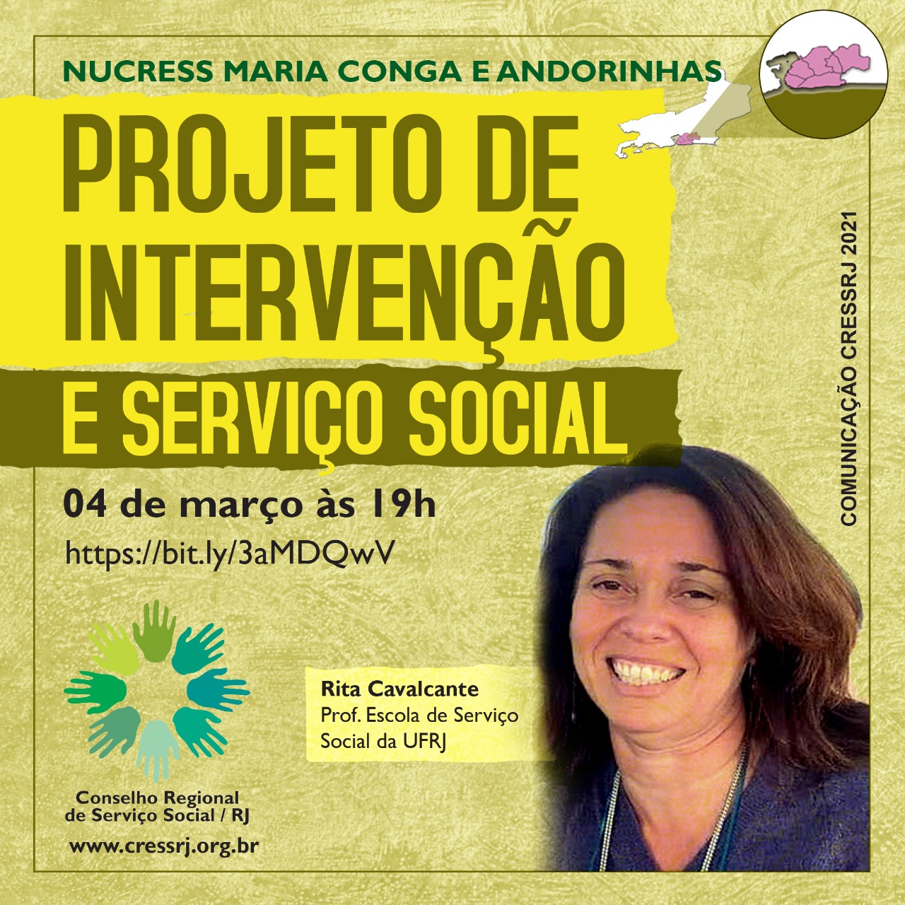 Comissão Gênero, Etnia e Diversidade Sexual do CRESS RJ (GEDS) convida:  Roda de Conversa Interseccionalidades e o exercício profissional de  assistentes sociais