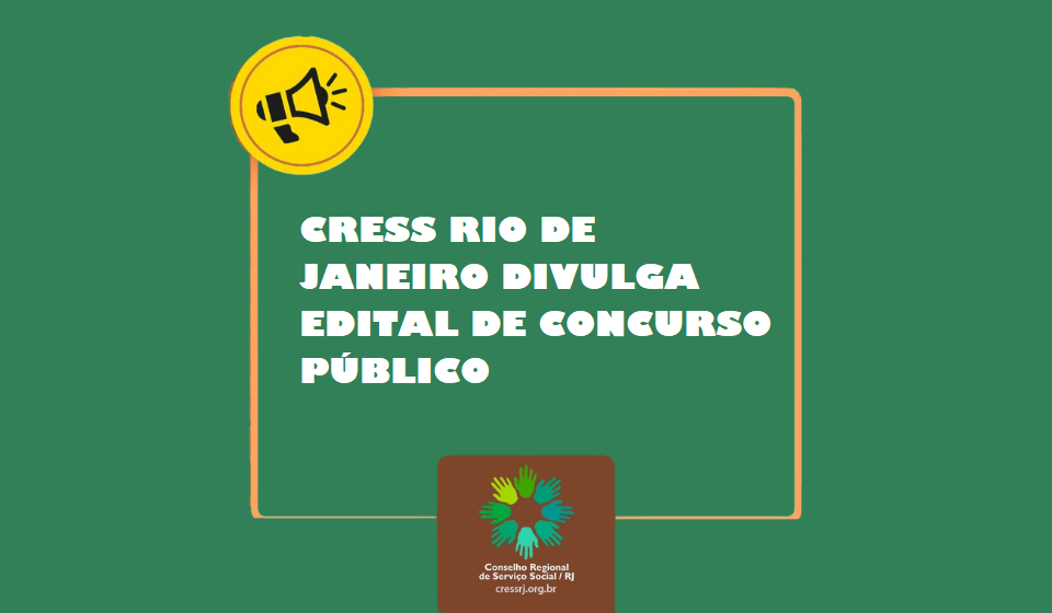 Concurso CRESS RJ: cronograma retificado; ganhos de até R$ 5,8 MIL