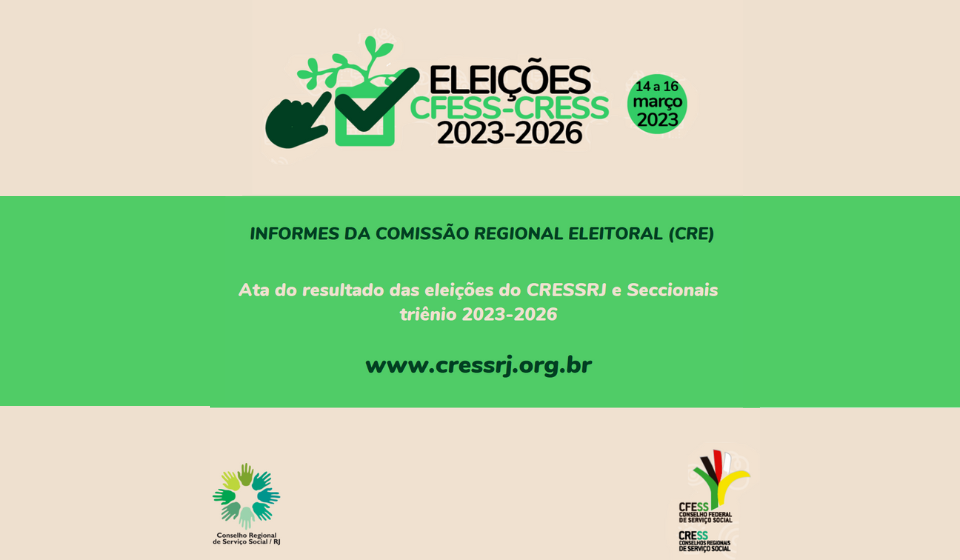 ELEIÇÕES CFESS-CRESS: A VOTAÇÃO ON-LINE COMEÇOU!