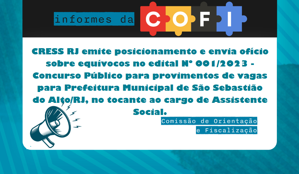 Concurso CRESS RJ abre inscrição para 125 vagas em 3 cidades; veja cargos