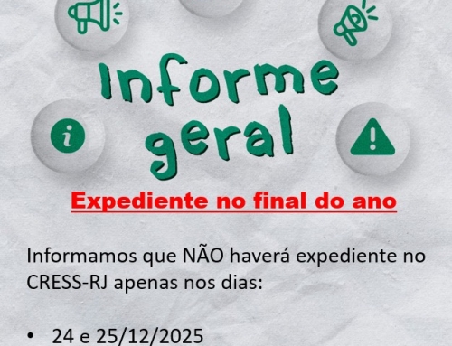 Expediente no final do ano. Veja aqui: